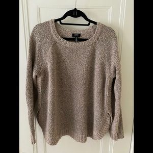 JONES NEW YORK Cozy Curved Hem Sweater